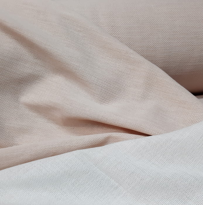 Tela visillo saco rosa 300