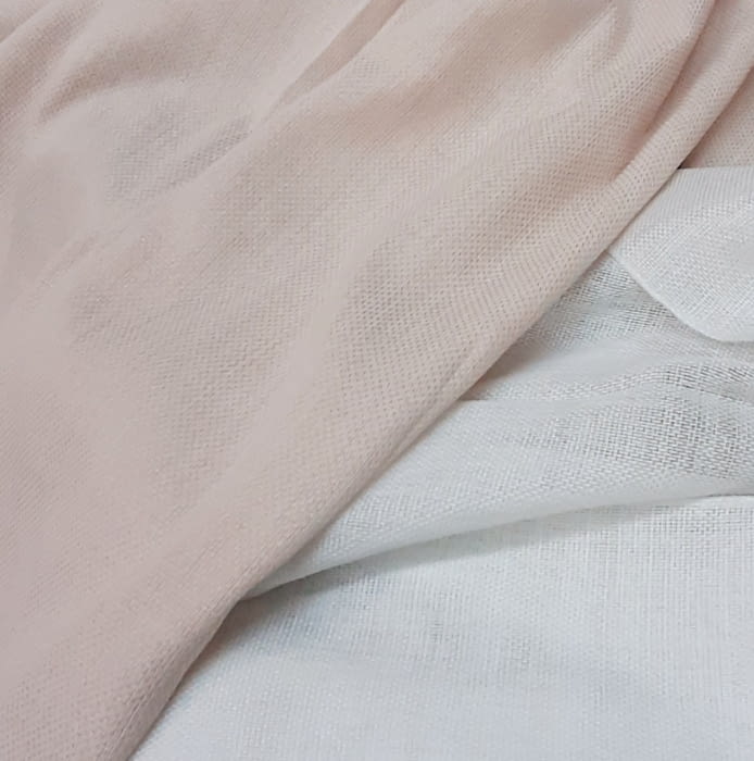 Tela visillo saco rosa 300 - 3