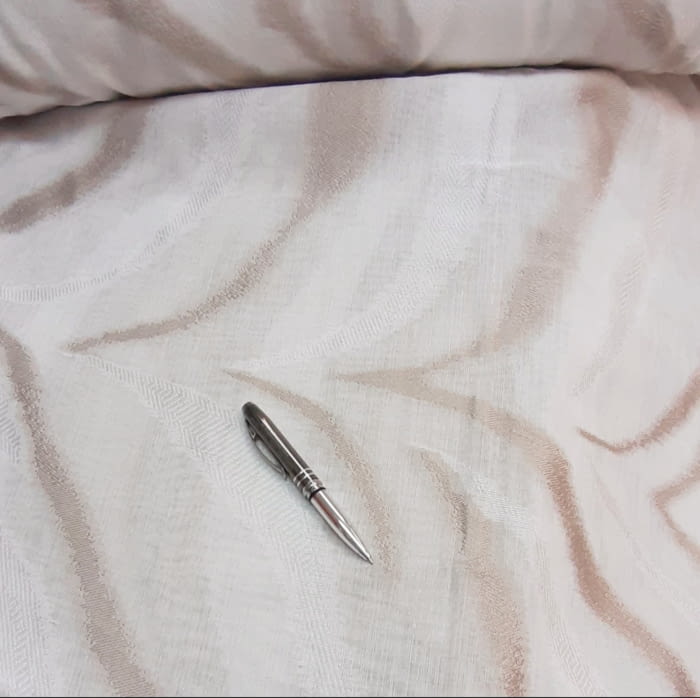 Tela visillo dunas marrón 320 - 4