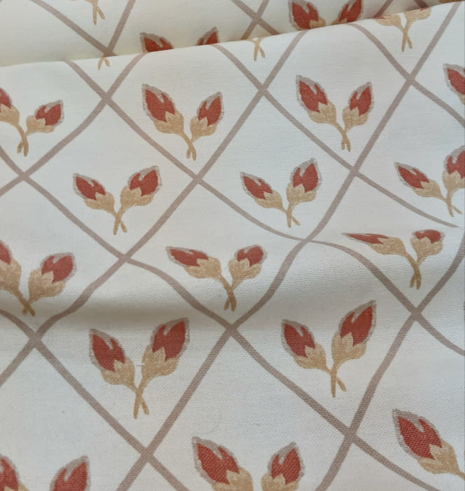 Tela flor rombo caldero 160 - 3