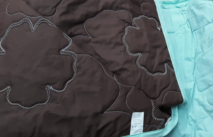 Colcha Butí edredón turquesa 190 x 260 - 3