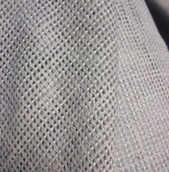 Tela visillo malla gris 300 - 3