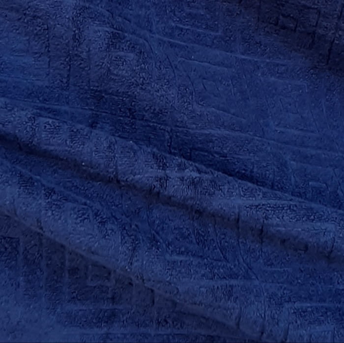 Toalla felpa azul marino - 2