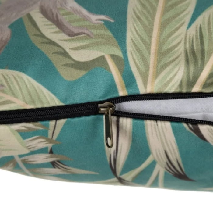 Cojín monos turquesa 50 x 50 - 2