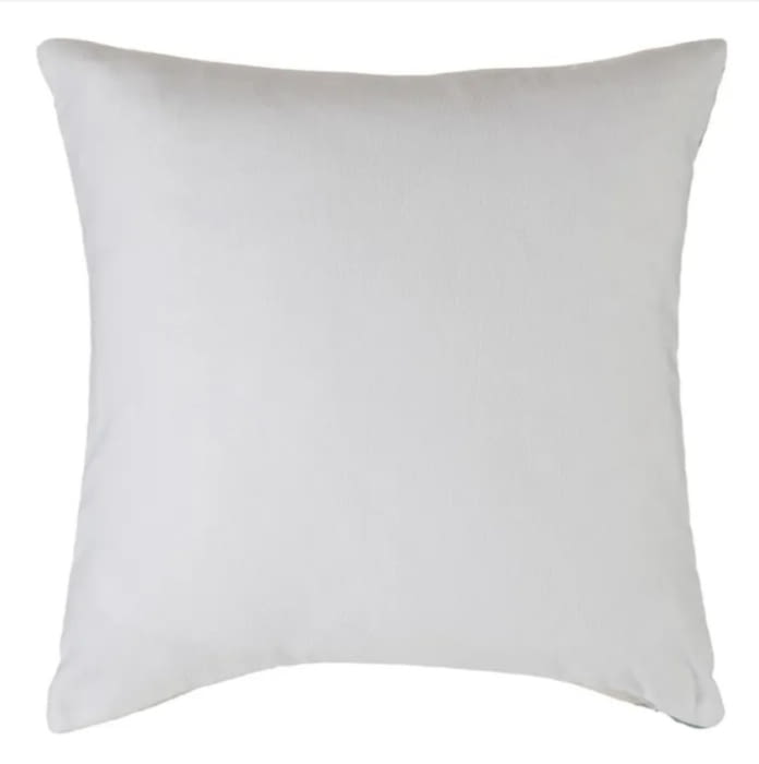 Cojines flores azul y gris 45 x 45 - 1