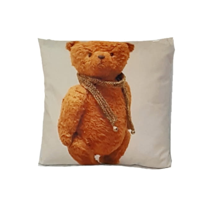 Cojines ositos naranjas 34 x 34