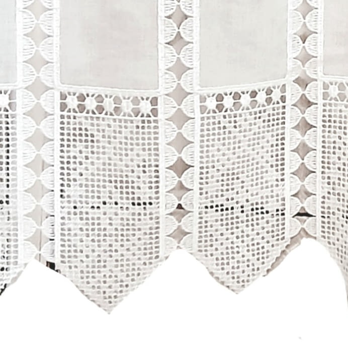 Tela visillo holandés confeccionado altura 95 - 2