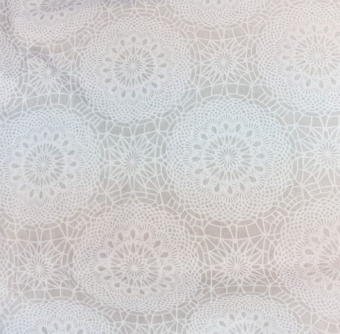 Tela loneta mandala beige 280 - 4