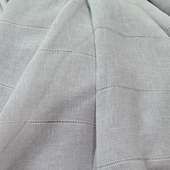 Tela visillo vainicas gris 300