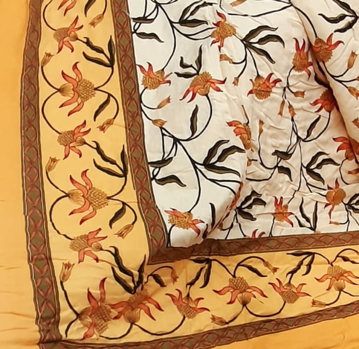 Boutie acolchado India amarillo - 3