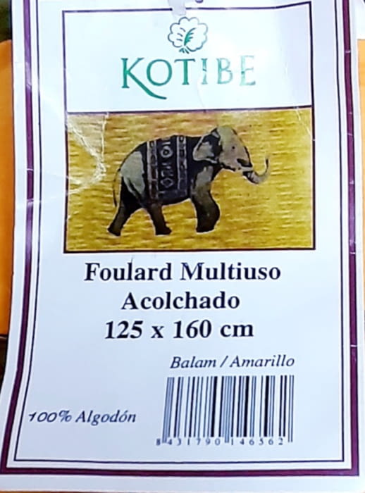 Boutie acolchado India amarillo - 4