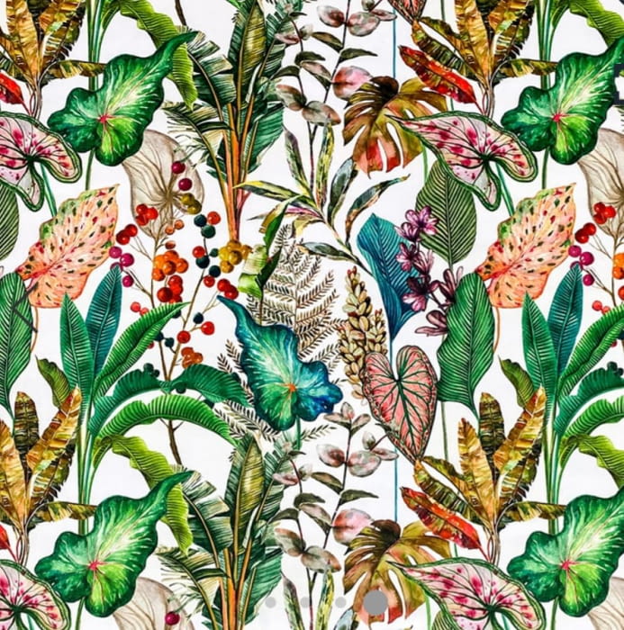 Tela terciopelo selva Malibú - 1