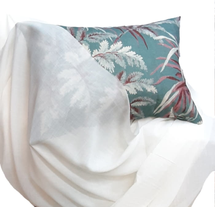 Tela Visillo vaporoso blanco 300