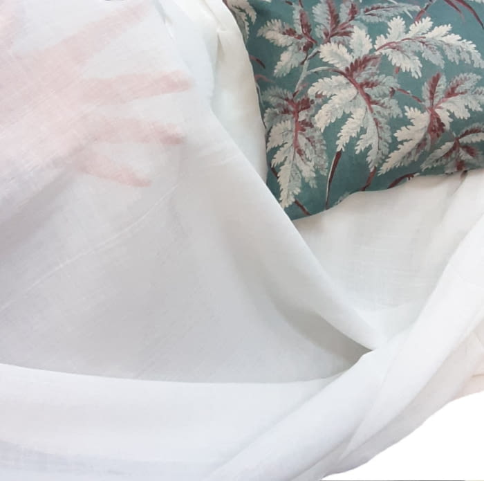 Tela Visillo vaporoso blanco 300 - 2
