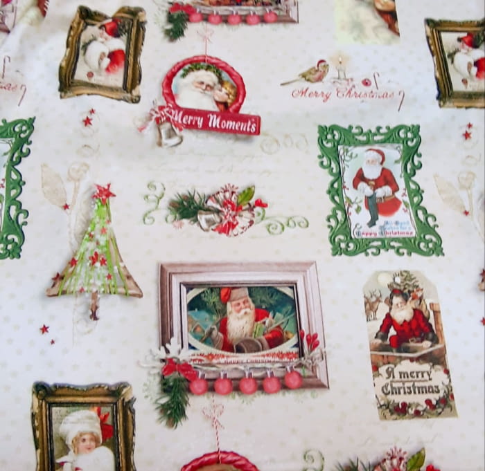 Tela loneta Navidad Papá Noel 280 - 2