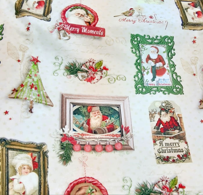 Tela loneta Navidad Papá Noel 280 - 3