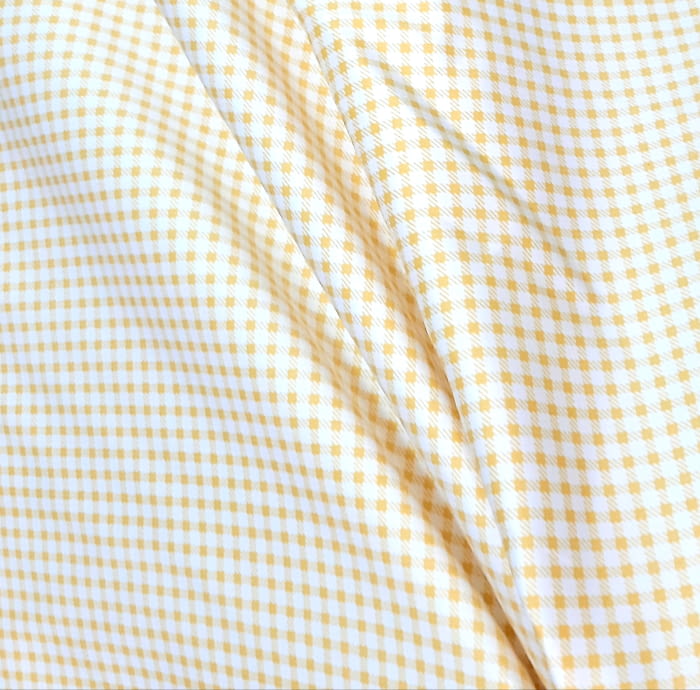 Tela cuadritos amarilla