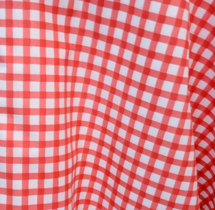 Tela Cuadros rojo 2,80m.!! - 3