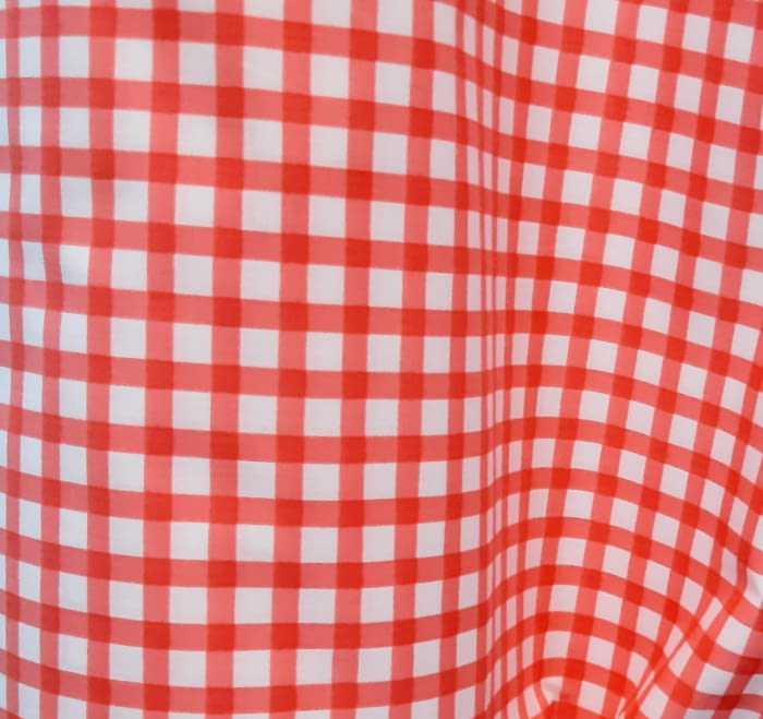 Tela Cuadros rojo 2,80m.!! - 4