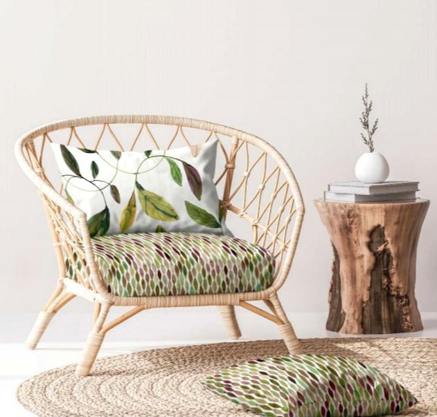 Telas hojas colores - 6