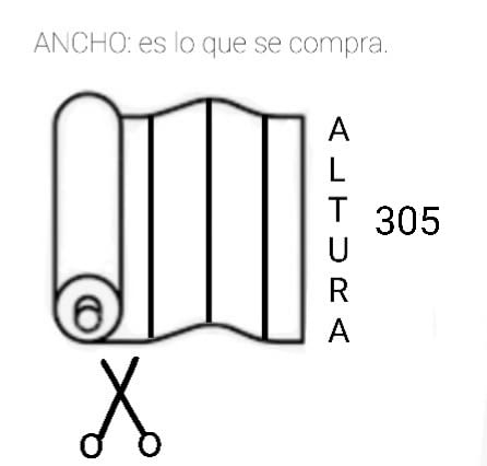 Tela visillo rayitas blancas 305 - 5