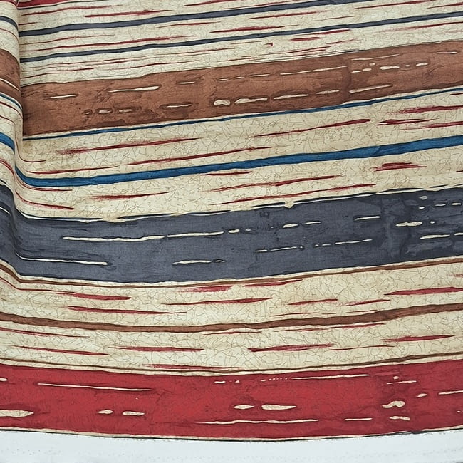 Tela rayas Altamira marrón 150 - 5