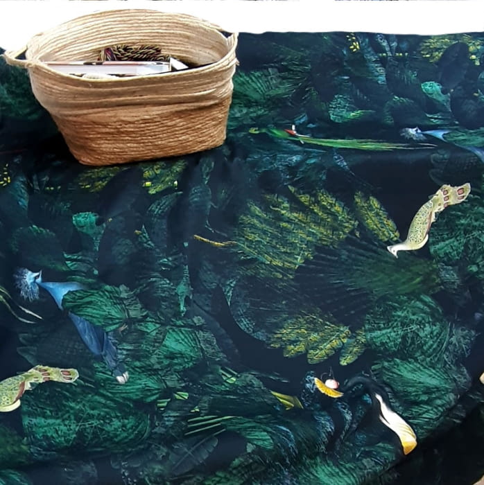 Tela aves marino 1,25 x 2,80 m. - 1