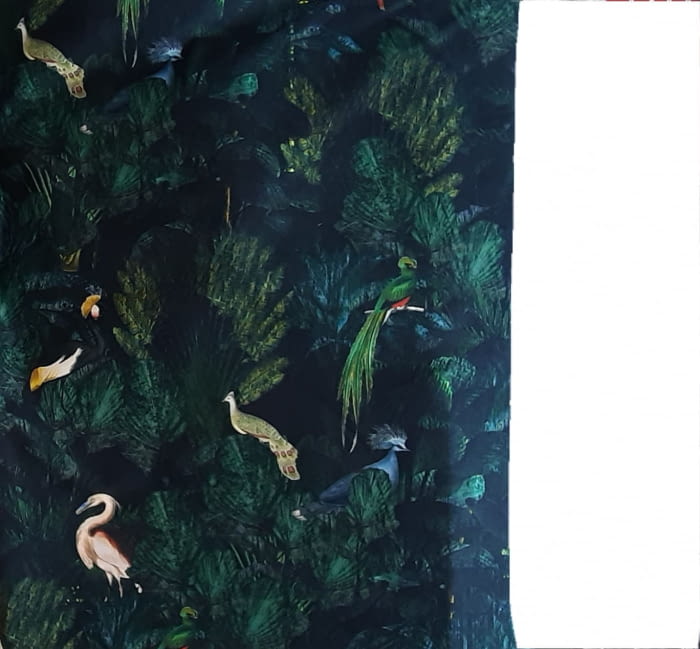 Tela aves marino 1,25 x 2,80 m. - 3