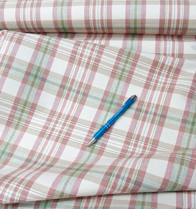 Tela tapicería cuadros Elegance 140