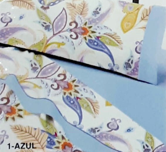 Juego de sábanas Galatea azul. Cama: 150 - 1