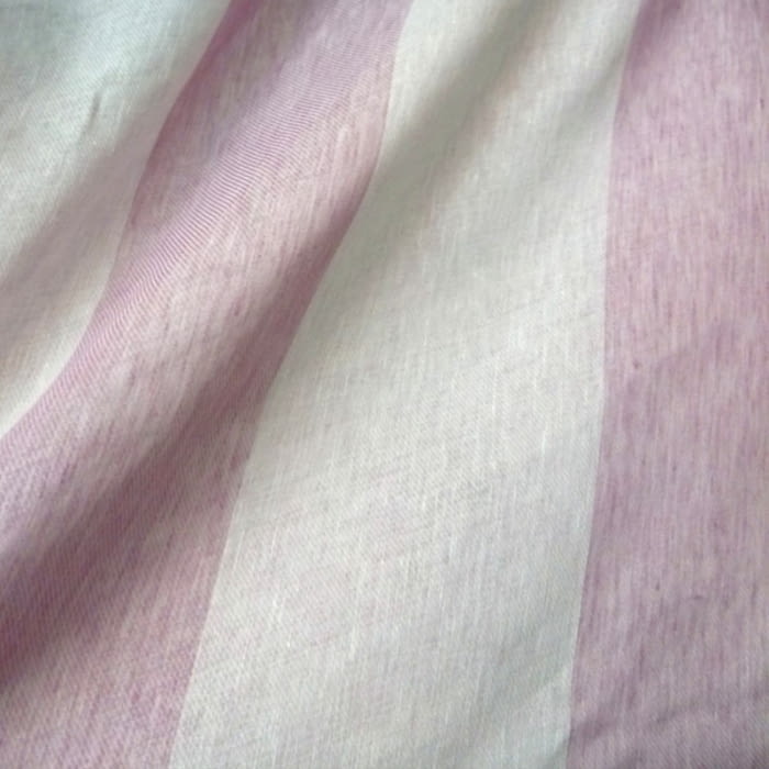 Tela Visillo lino malva - 1