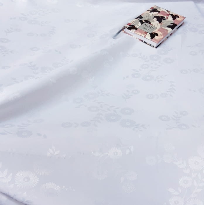 Tela adamascada flores 140