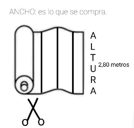Tela flores naranjas y azules 280 - 6