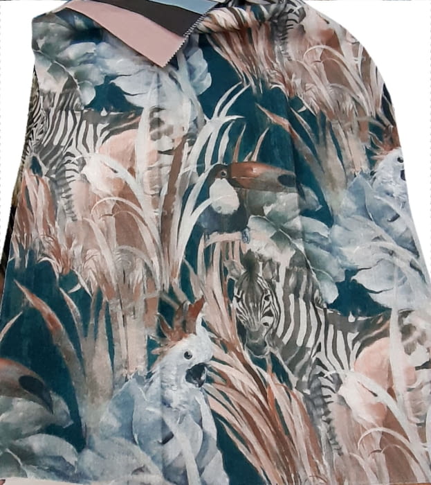 Tela loros Namibia Rosa  280 - 6