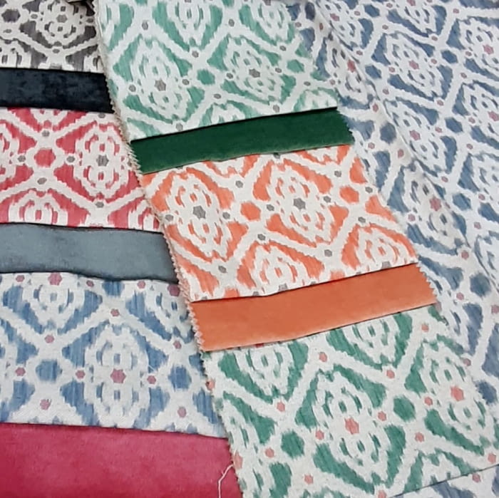 Tela dibujos geométricos Formentera 280