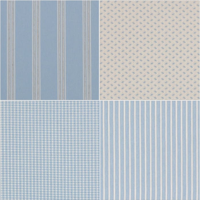 Telas mar de plata azul 280