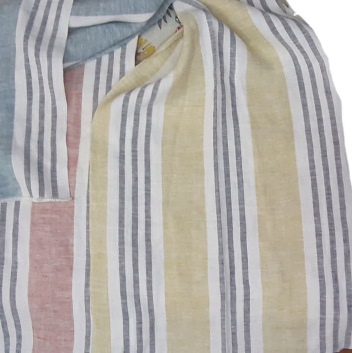 Telas visillos rayas lino 320