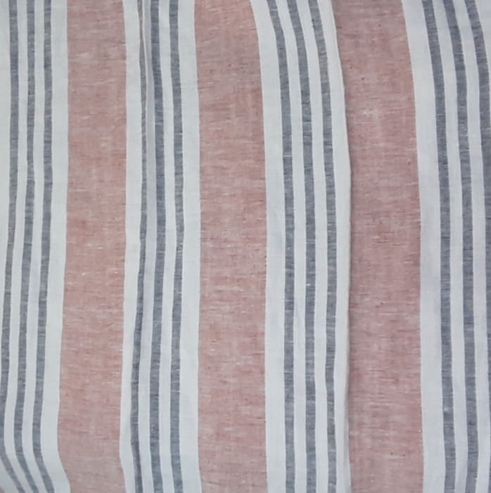 Telas visillos rayas lino 320 - 2