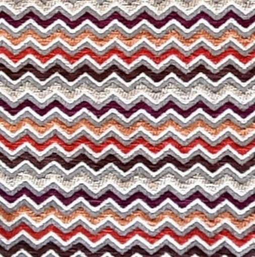 Telas tapicería chenilla zig zag 280 - 5