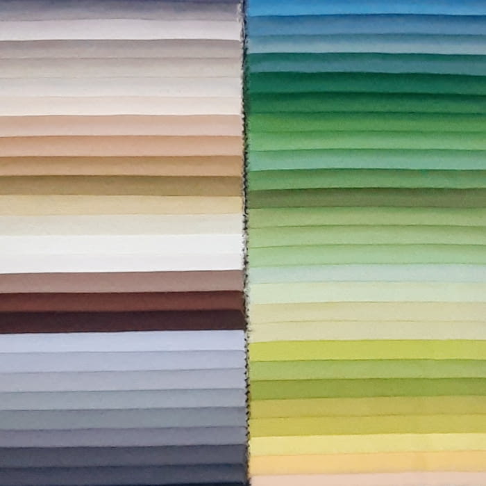 Telas lisas trama Panamá 280