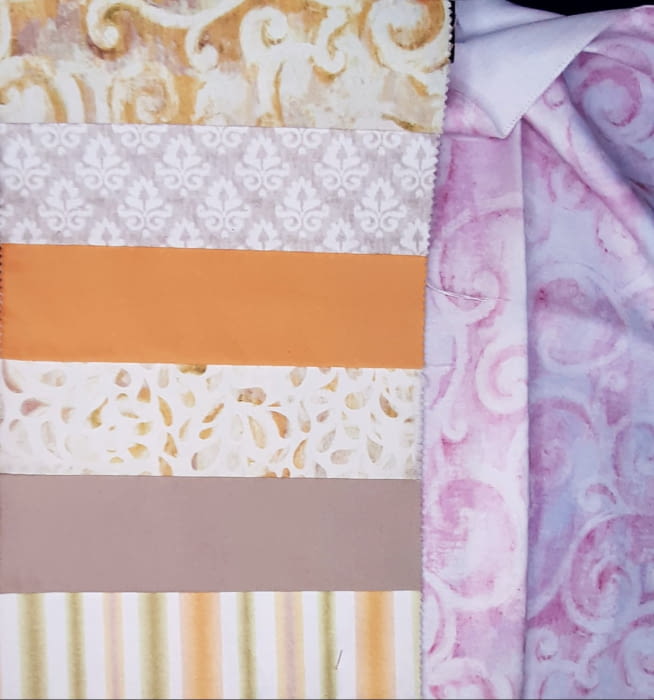 Telas loneta estampados acuarela 280 - 3