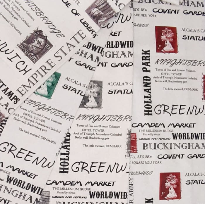 Telas lonetas periódico 280