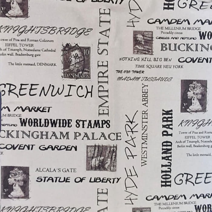 Telas lonetas periódico 280 - 3