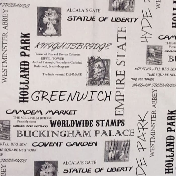 Telas lonetas periódico 280 - 4