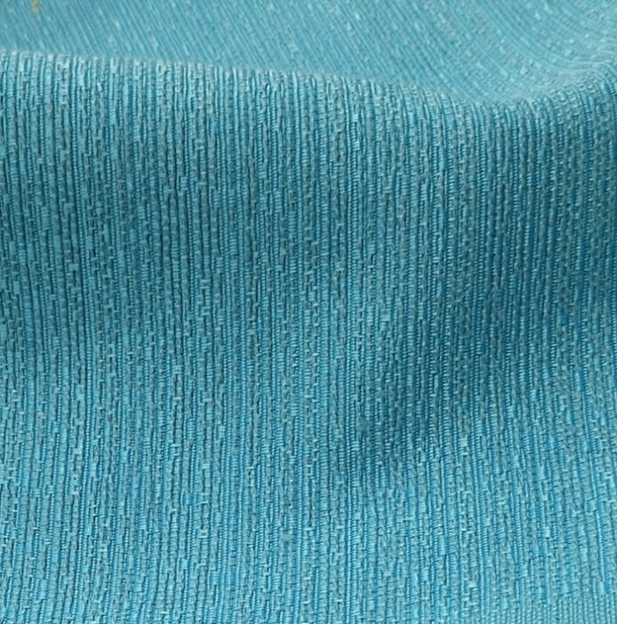 Tela lisa Otomán azul turquesa - 4