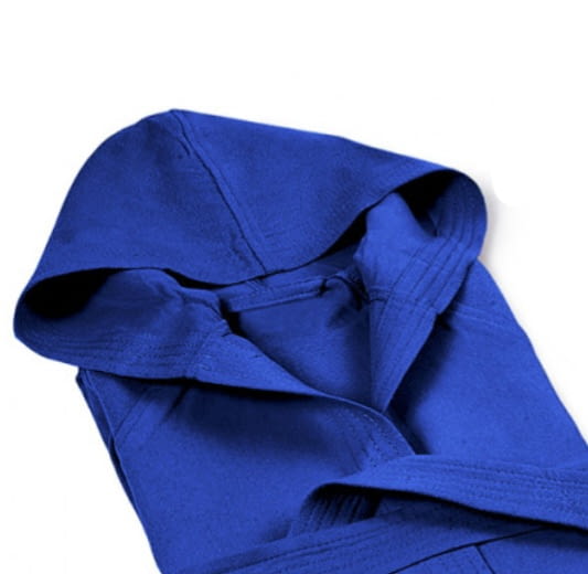 Albornoces microfibra azulón. Tallas L y XL - 2