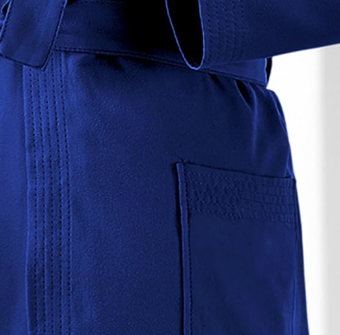 Albornoces microfibra azulón. Tallas L y XL - 3