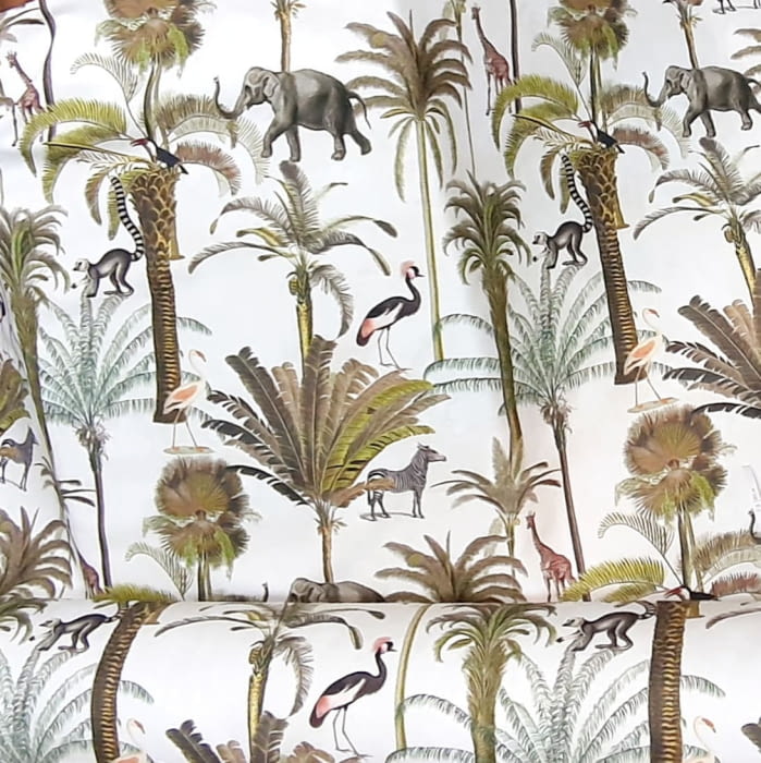 Tela half Panamá animales de África 280 - 4
