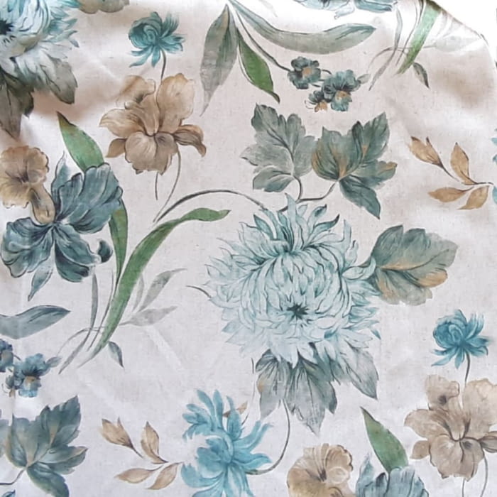 Telas flores lino esterlicia 280 - 1