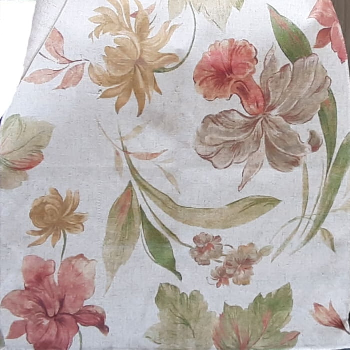 Telas flores lino esterlicia 280 - 2